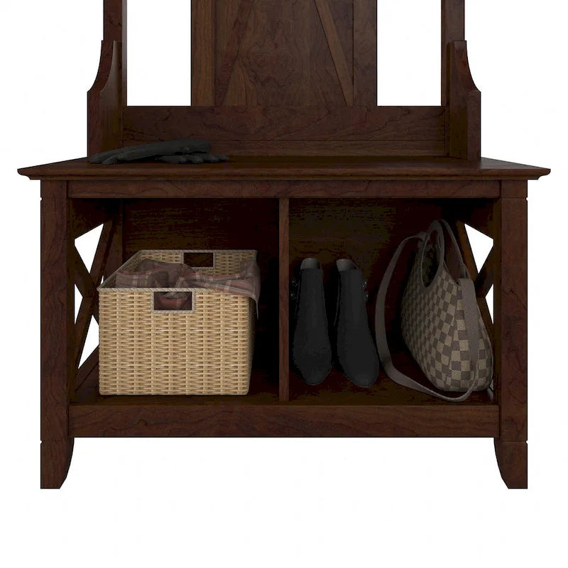 Meuble d'entrée avec banc de rangement pour chaussures