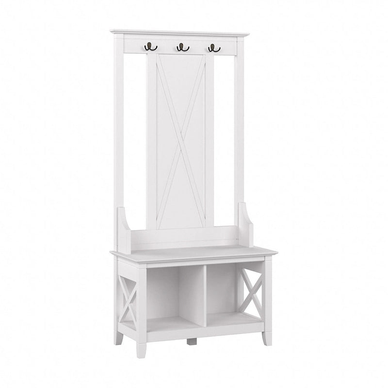 Meuble d'entrée avec banc de rangement pour chaussures