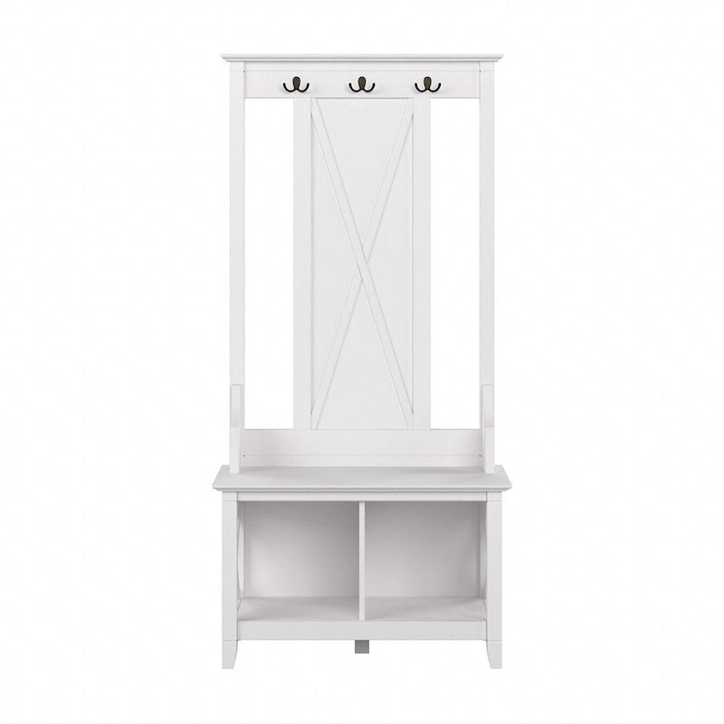 Meuble d'entrée avec banc de rangement pour chaussures