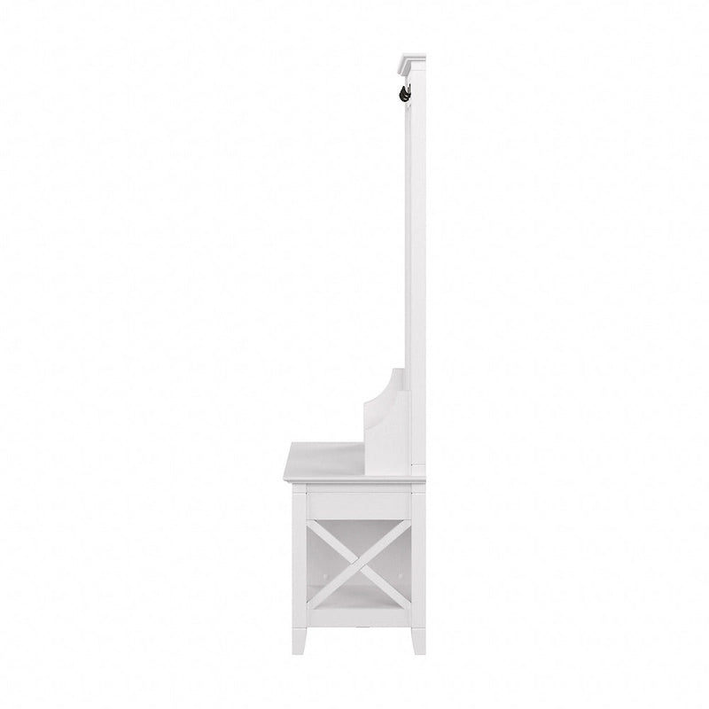 Meuble d'entrée avec banc de rangement pour chaussures