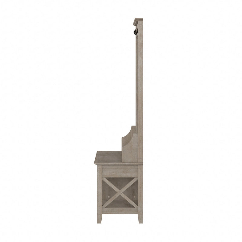 Meuble d'entrée avec banc de rangement pour chaussures