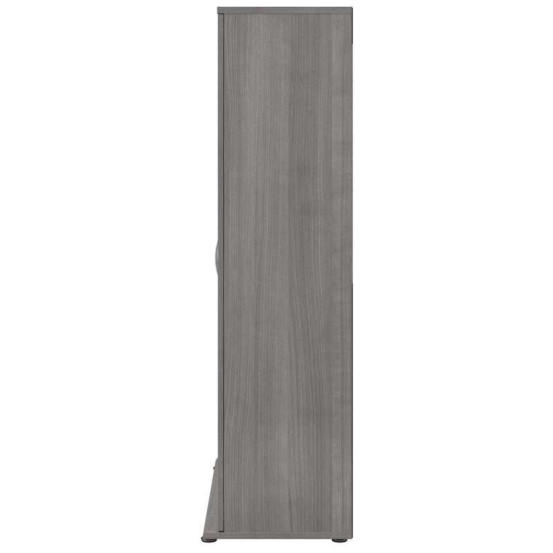 Armoire de rangement haute avec portes et étagères