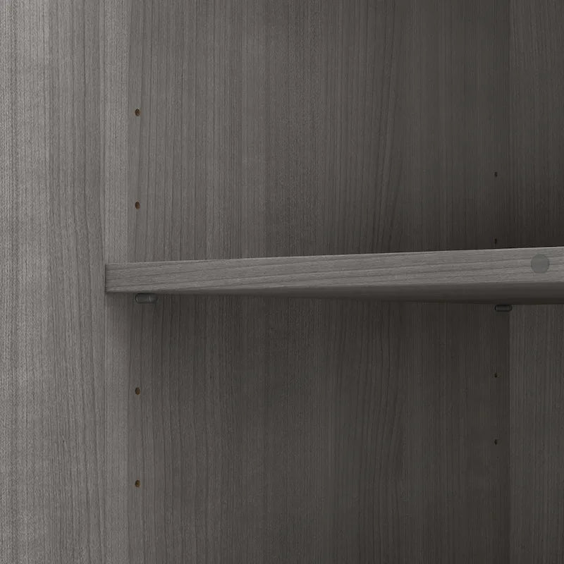 Armoire de rangement haute avec portes et étagères
