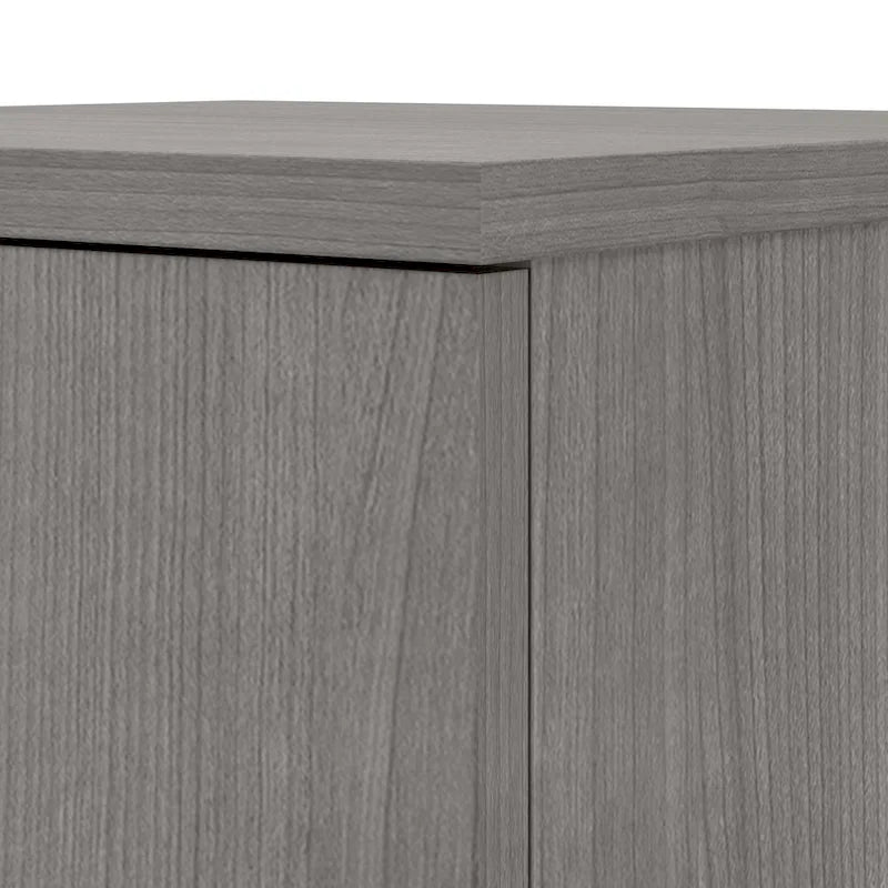 Armoire de rangement haute avec portes et étagères