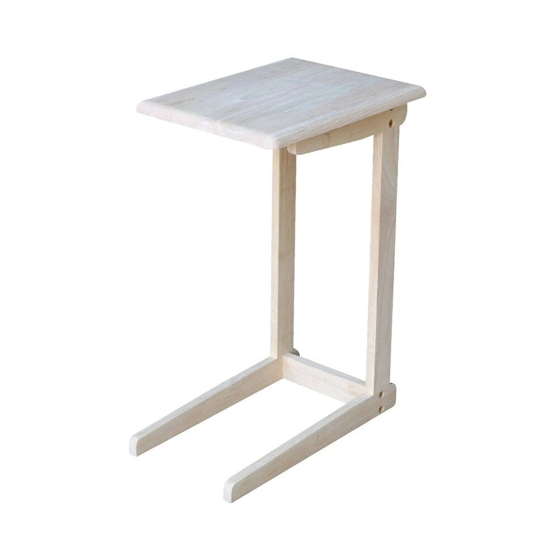 Table console de canapé en bois massif de Parawood non fini
