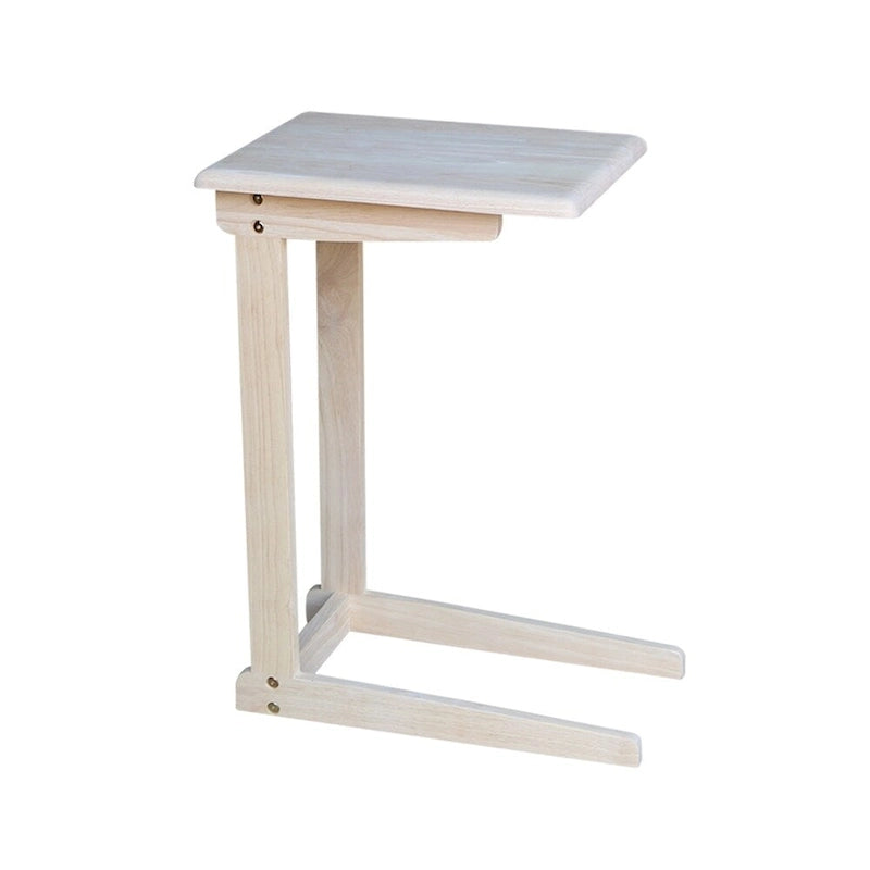 Table console de canapé en bois massif de Parawood non fini