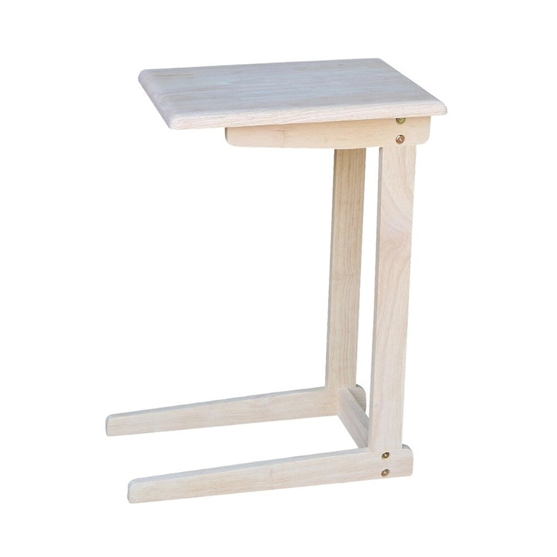 Table console de canapé en bois massif de Parawood non fini