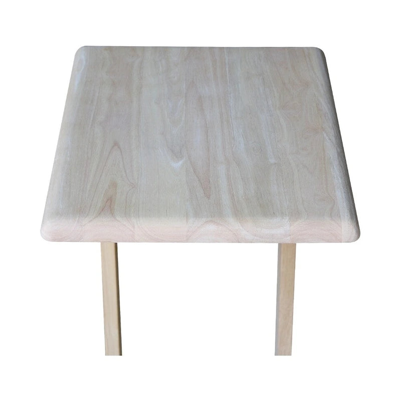 Table console de canapé en bois massif de Parawood non fini