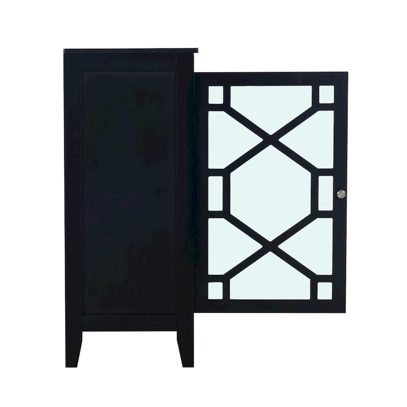 Petit meuble noir