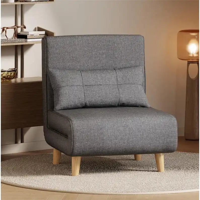 Fauteuil-lit convertible 3-en-1 avec oreiller
