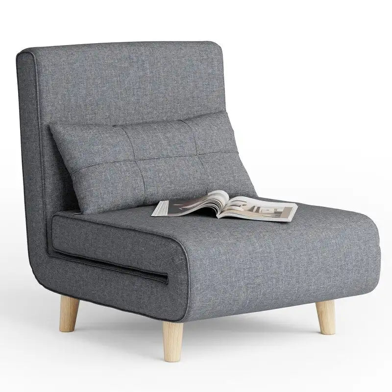 Fauteuil-lit convertible 3-en-1 avec oreiller