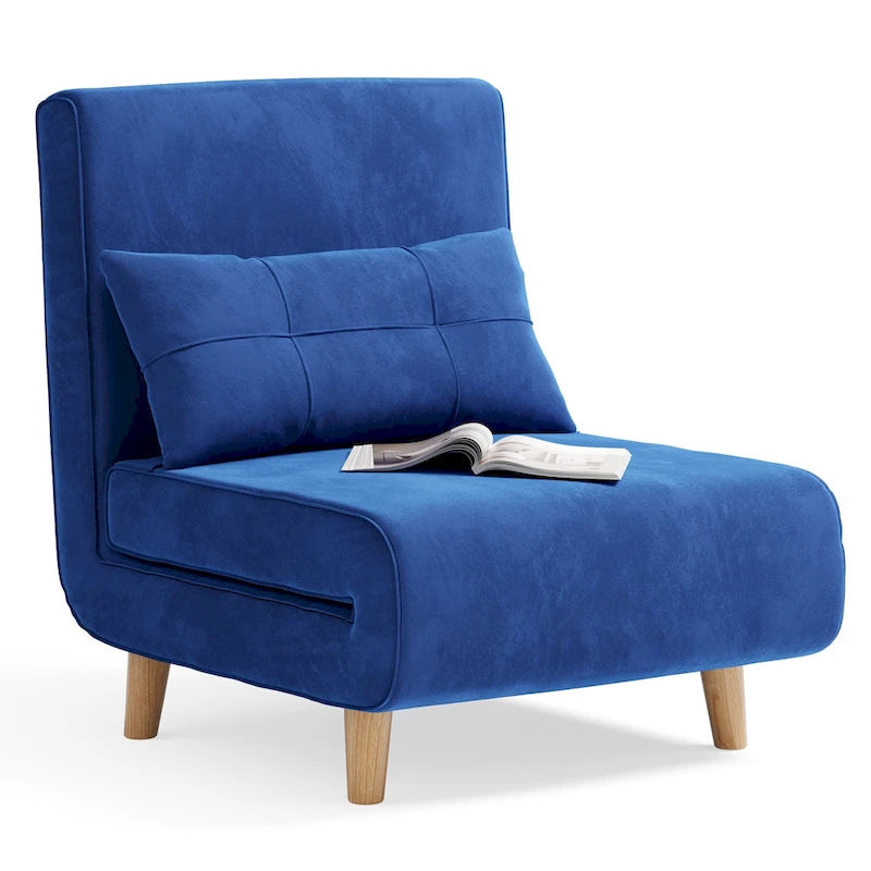 Fauteuil-lit convertible 3-en-1 avec oreiller