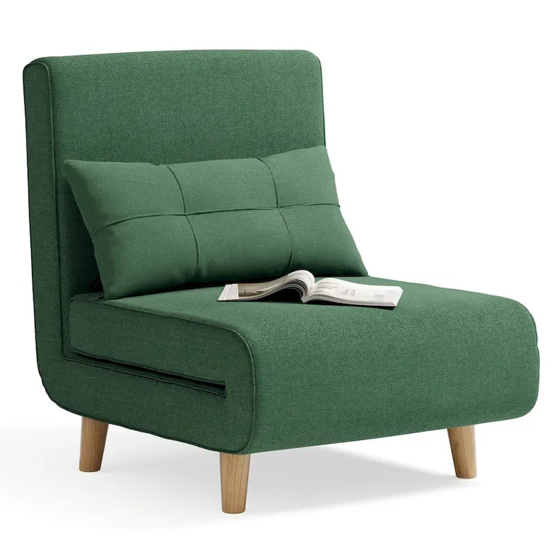 Fauteuil-lit convertible 3-en-1 avec oreiller