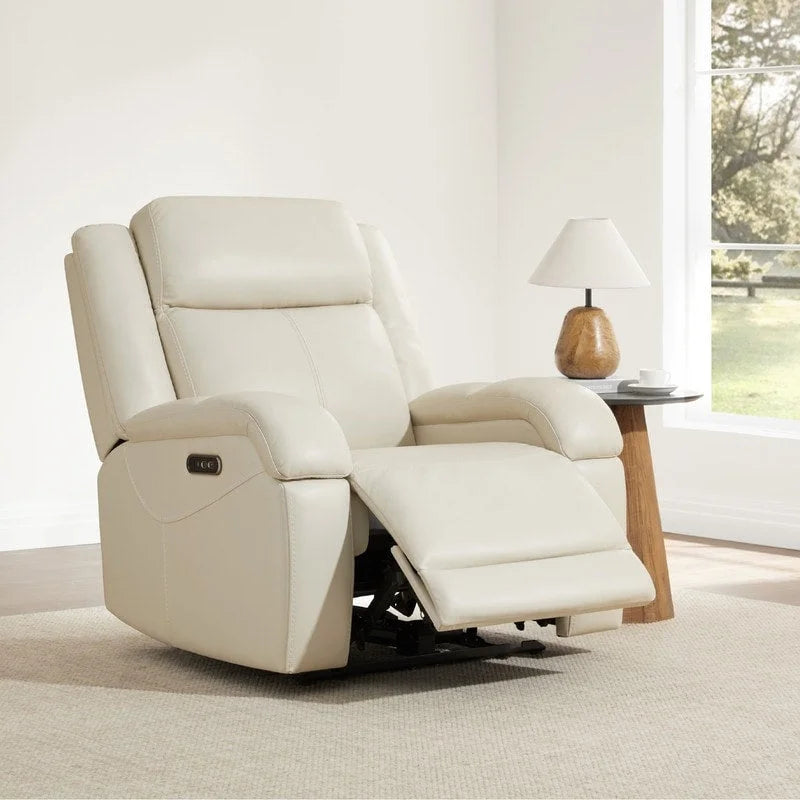 Power Recliner Chair with Power Headrest & Charging Ports