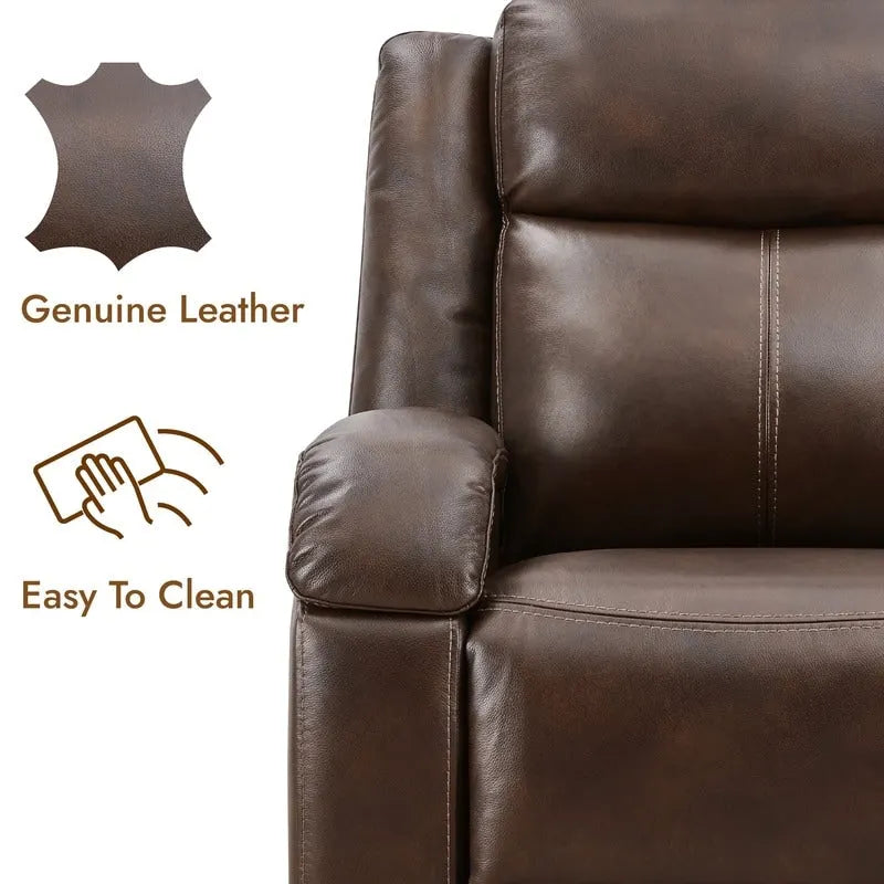 Fauteuil inclinable électrique avec appui-tête électrique et ports de chargement
