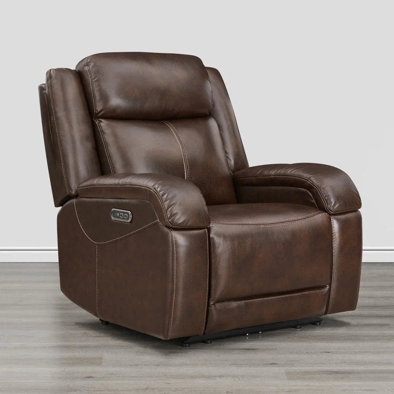 Fauteuil inclinable électrique avec appui-tête électrique et ports de chargement