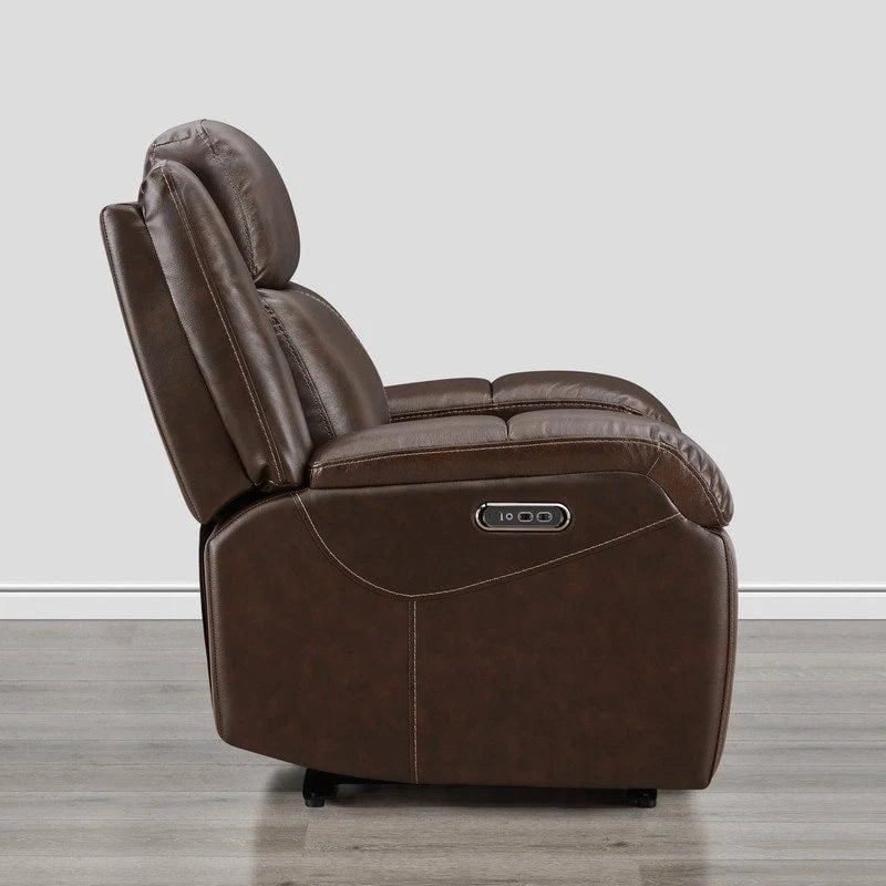 Fauteuil inclinable électrique avec appui-tête électrique et ports de chargement