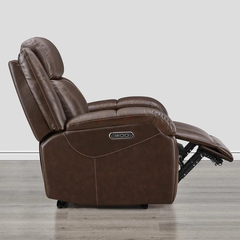 Fauteuil inclinable électrique avec appui-tête électrique et ports de chargement