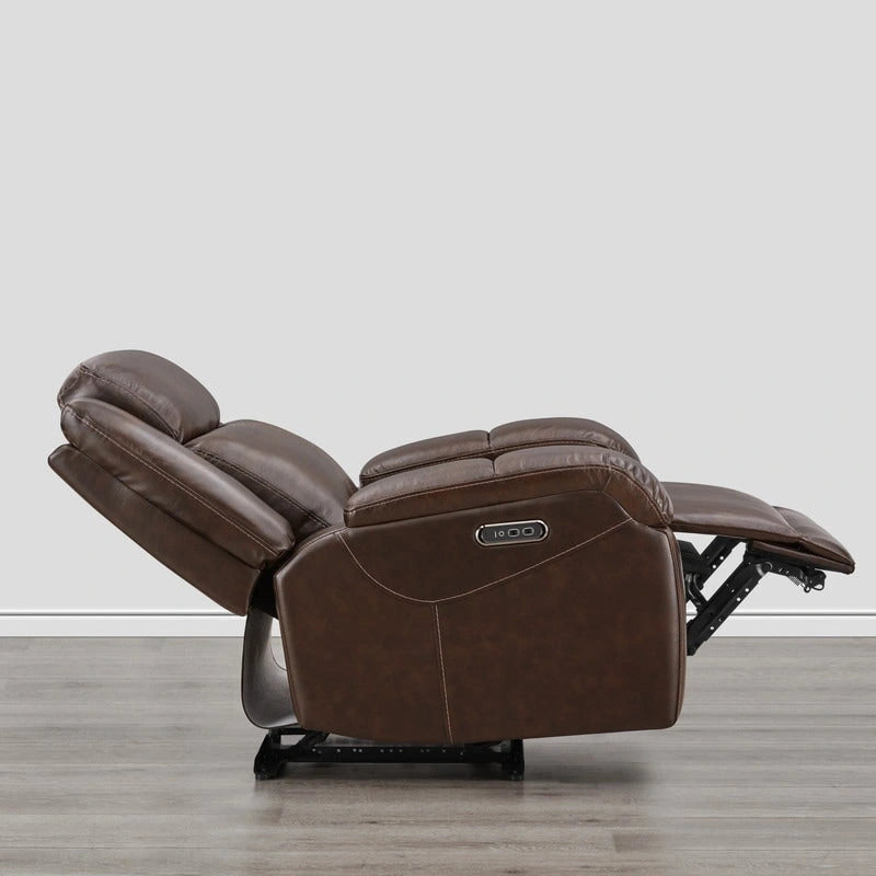 Fauteuil inclinable électrique avec appui-tête électrique et ports de chargement