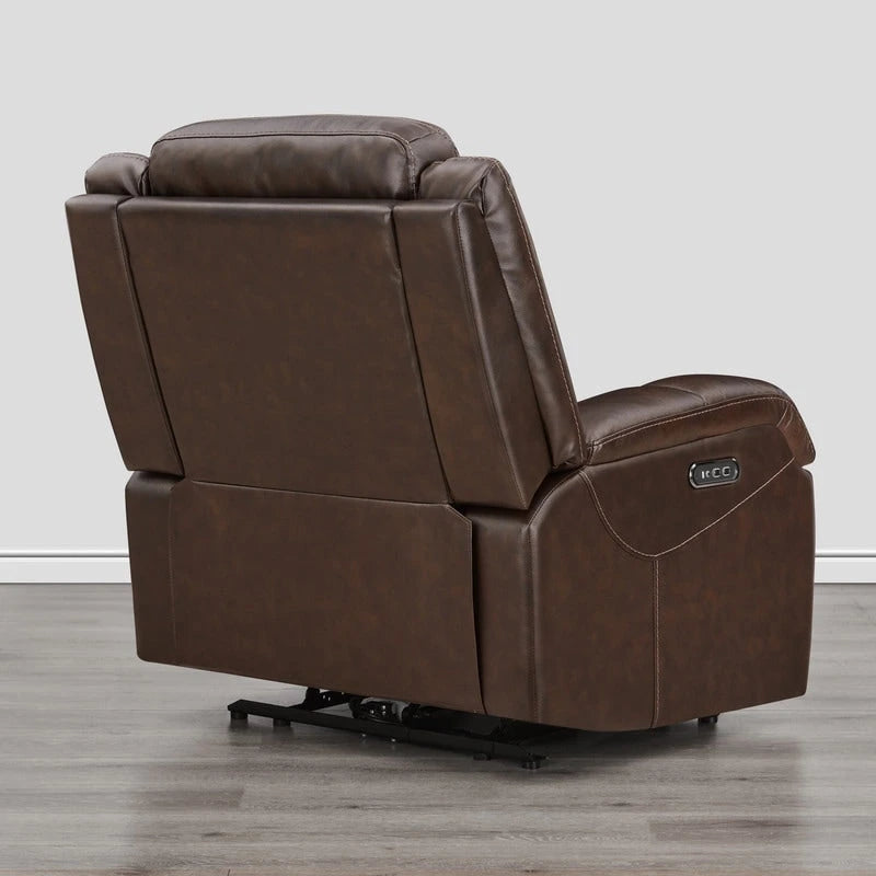 Fauteuil inclinable électrique avec appui-tête électrique et ports de chargement
