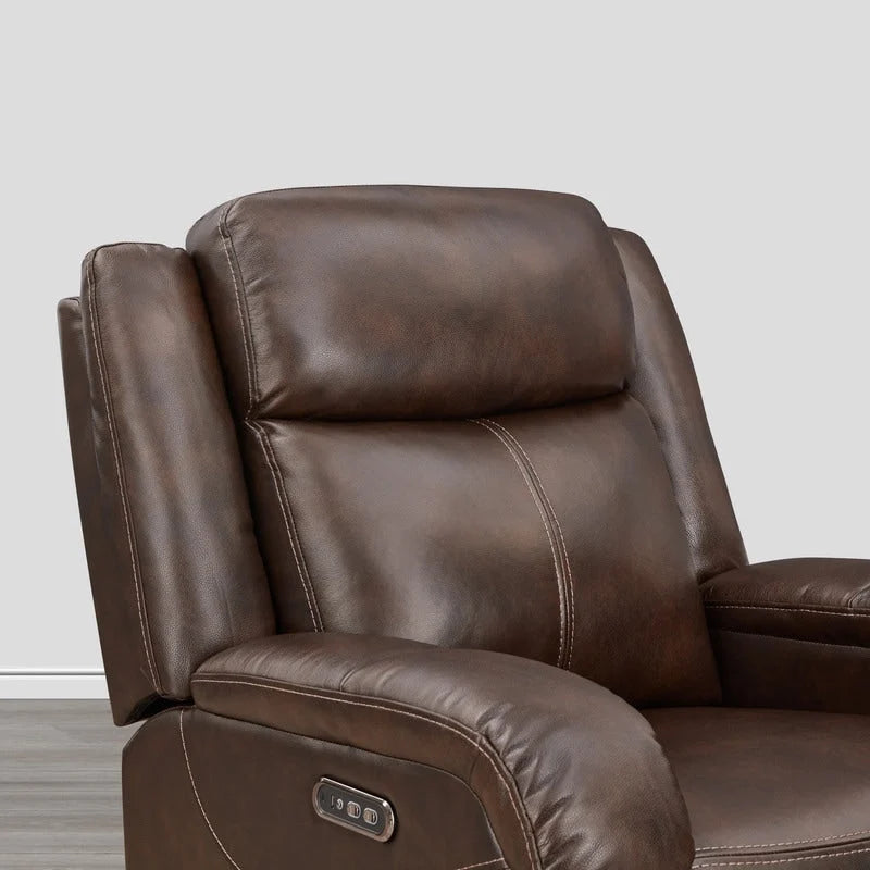 Fauteuil inclinable électrique avec appui-tête électrique et ports de chargement