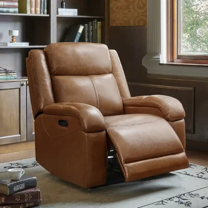 Fauteuil inclinable électrique avec appui-tête électrique et ports de chargement