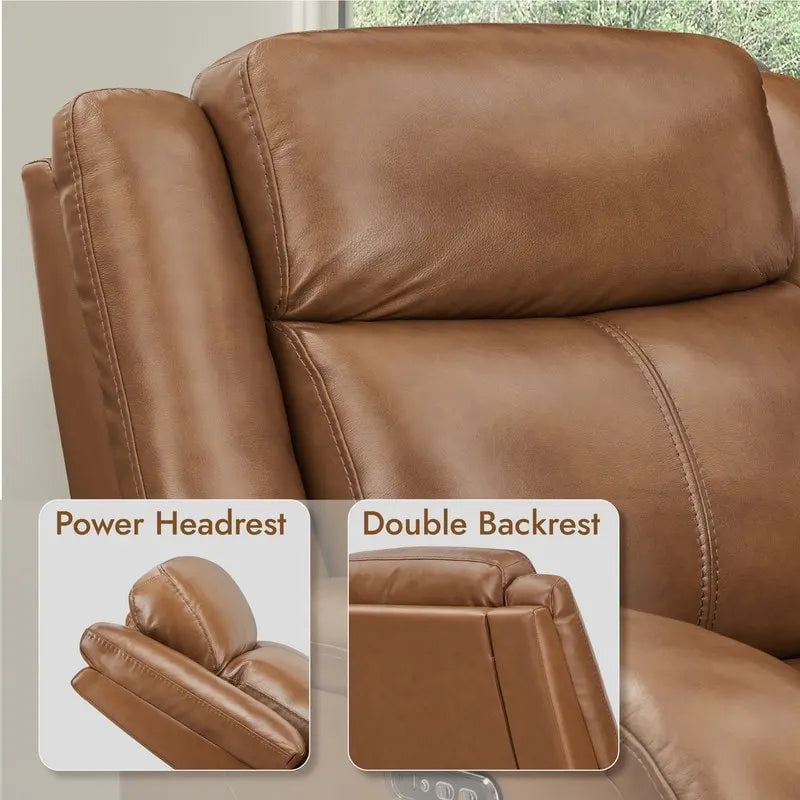 Fauteuil inclinable électrique avec appui-tête électrique et ports de chargement