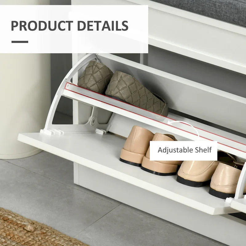 Banc porte-chaussures moderne pour entrée