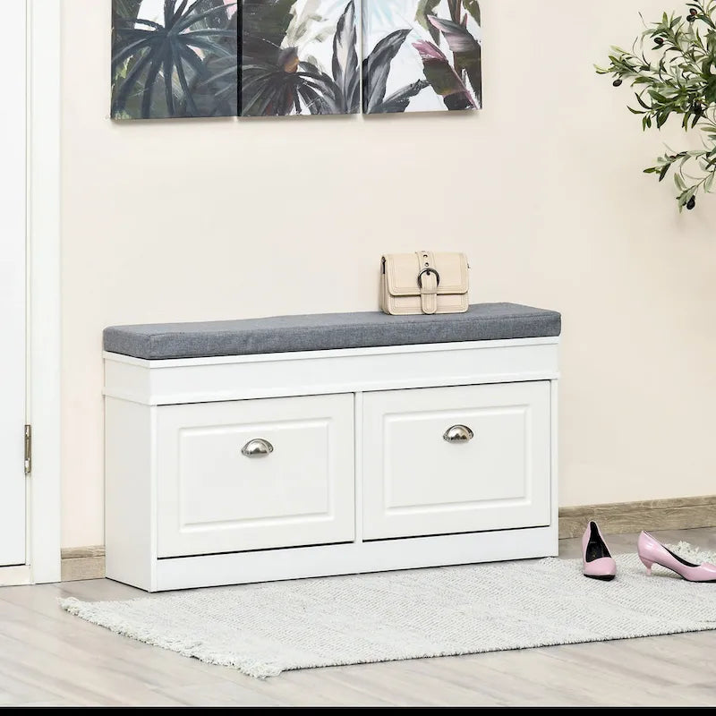 Banc porte-chaussures moderne pour entrée