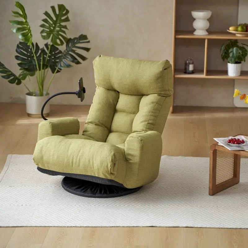 Chaise de jeu pivotante ergonomique inclinable