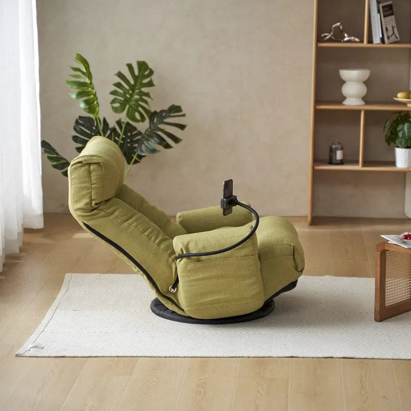 Chaise de jeu pivotante ergonomique inclinable