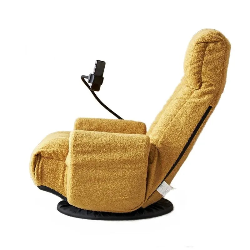 Chaise de jeu pivotante ergonomique inclinable