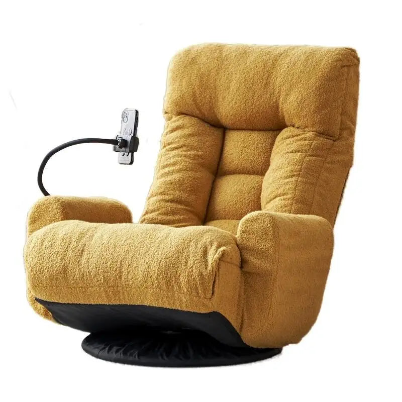 Chaise de jeu pivotante ergonomique inclinable