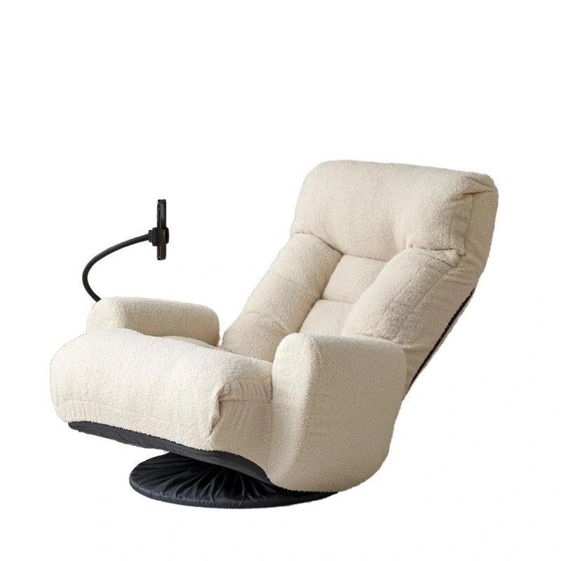 Chaise de jeu pivotante ergonomique inclinable