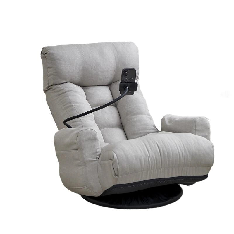 Chaise de jeu pivotante ergonomique inclinable