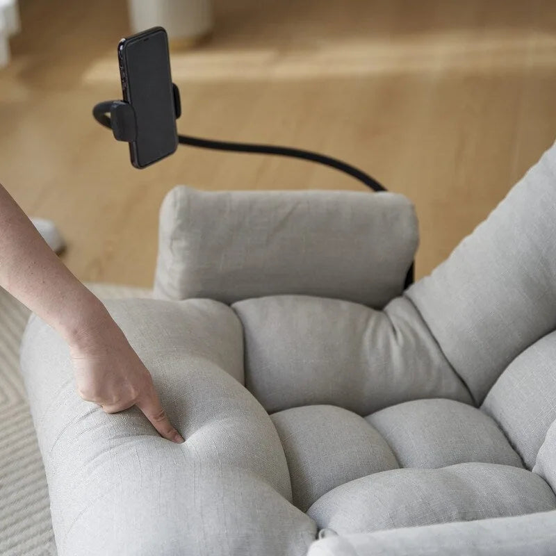 Chaise de jeu pivotante ergonomique inclinable