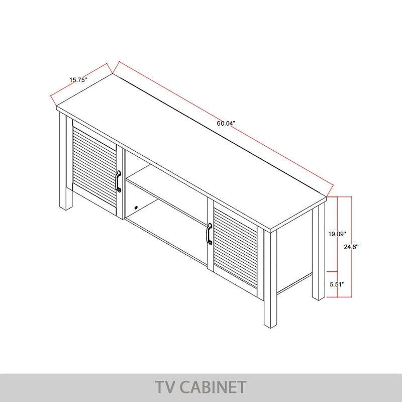 Meuble TV Console Vintage
