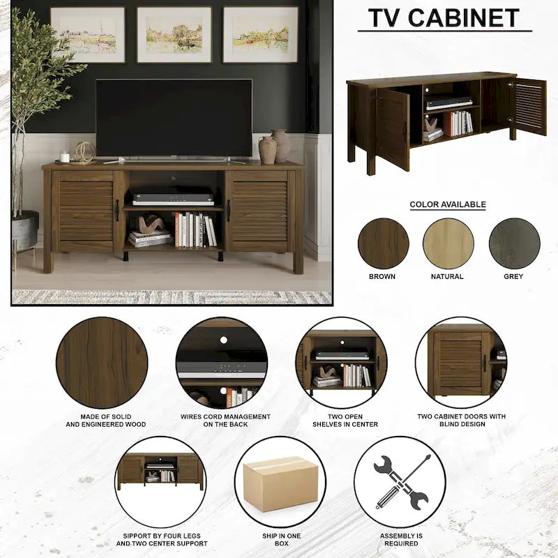 Meuble TV Console Vintage