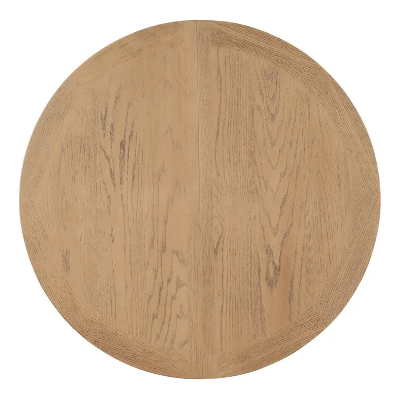 Table à manger extensible de style rétro avec rallonge de 12 pouces