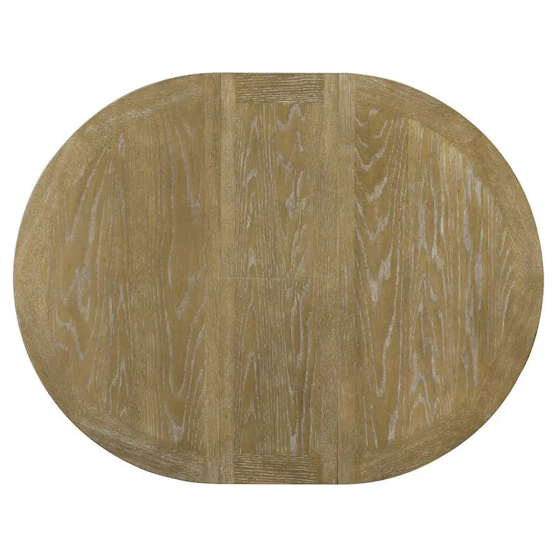 Table à manger extensible de style rétro avec rallonge de 12 pouces