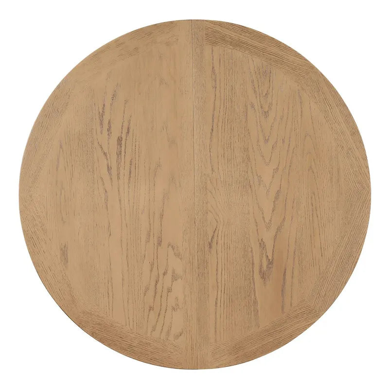 Table à manger extensible de style rétro avec rallonge de 12 pouces