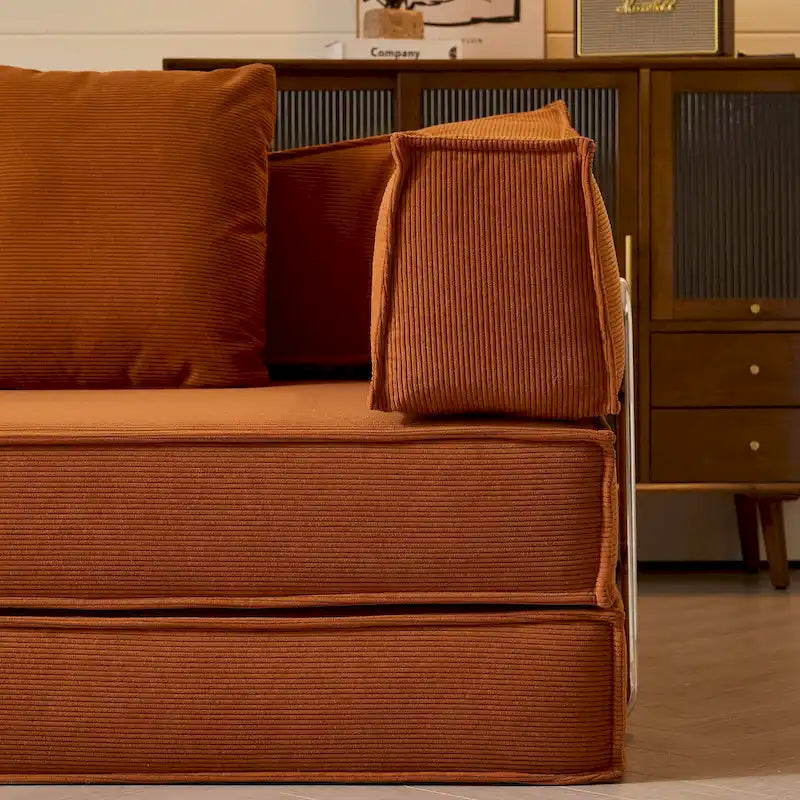 Canapé-lit convertible moderne vintage